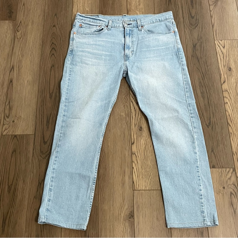 510 Levi Denim Jeans Light Wash Blue Women’s‎ size 34x25